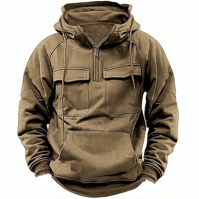 Luca – Luxuskomfort Herren Hoodie mit Fronttaschen