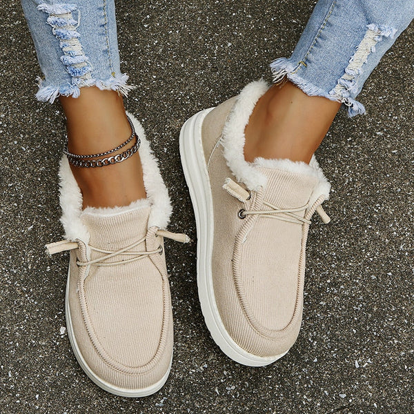 Isabella – Plüschgefütterte Damenschuhe