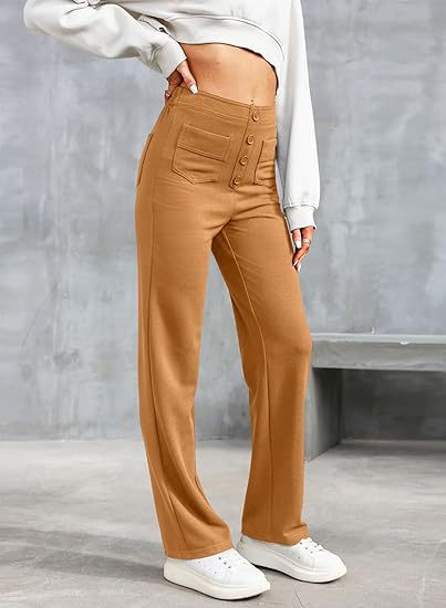 Elena – ModaElastica Hohe Taille Elastische Hose für mühelosen Chic für Frauen