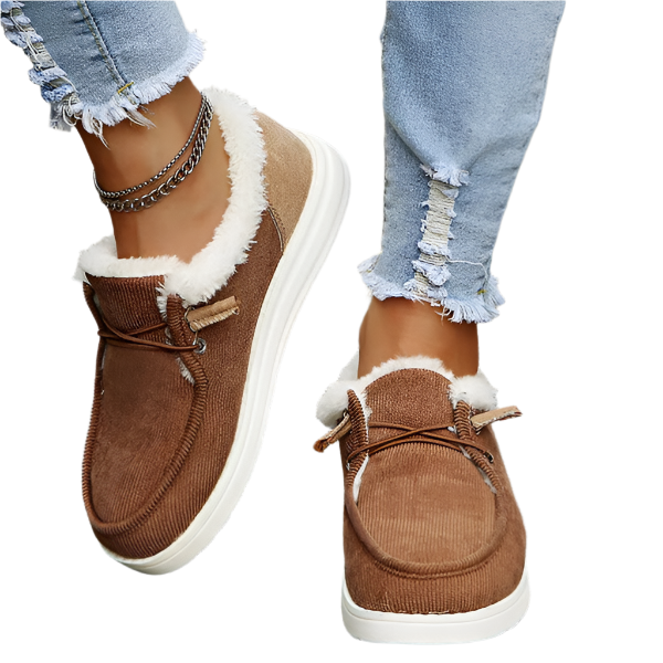 Isabella – Plüschgefütterte Damenschuhe