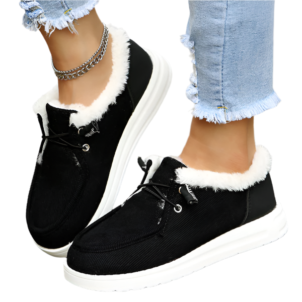Isabella – Plüschgefütterte Damenschuhe
