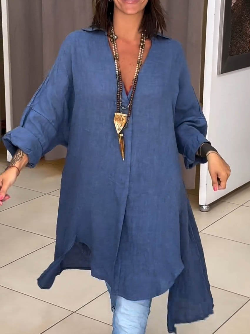 Gabriella – Lässige Leinenbluse für Damen