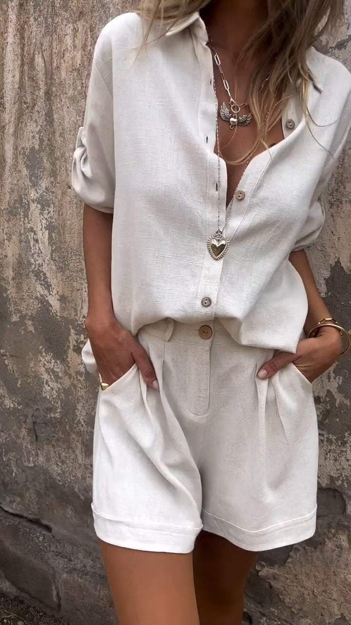 Lily – Mühelos schickes Sommer Zweiteiliges Set