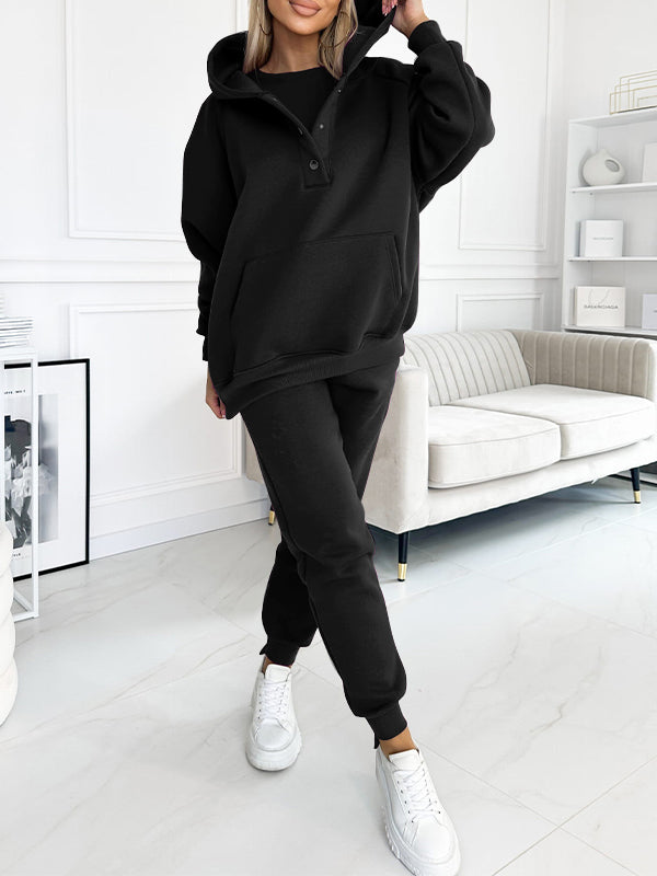 Sofia – Sportlicher Kapuzen-Sweatshirt-Anzug für Damen