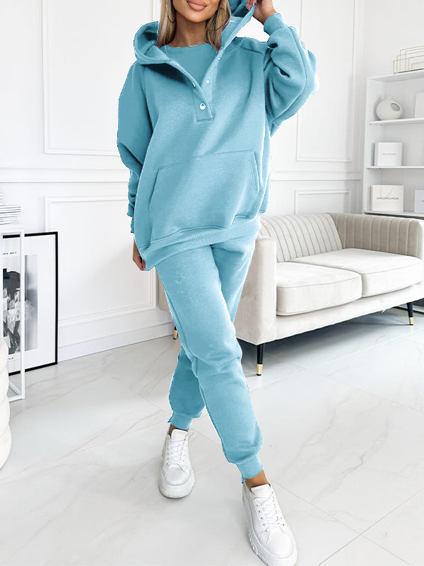 Sofia – Sportlicher Kapuzen-Sweatshirt-Anzug für Damen