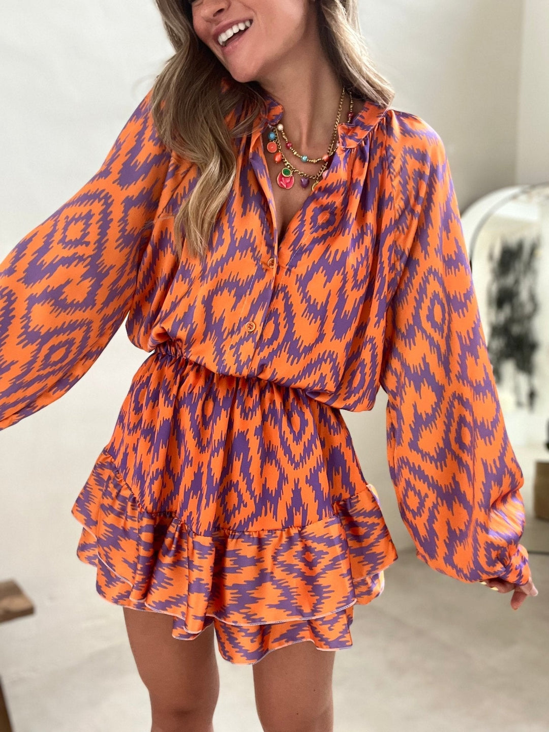 Cecilia – Romantisches Damen-Sommerkleid mit Rüschen