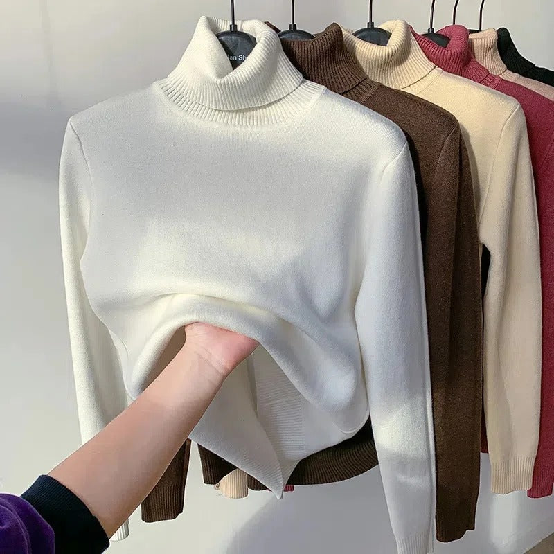 Luciana – Chic Turtleneck Comfort Pullover für Frauen