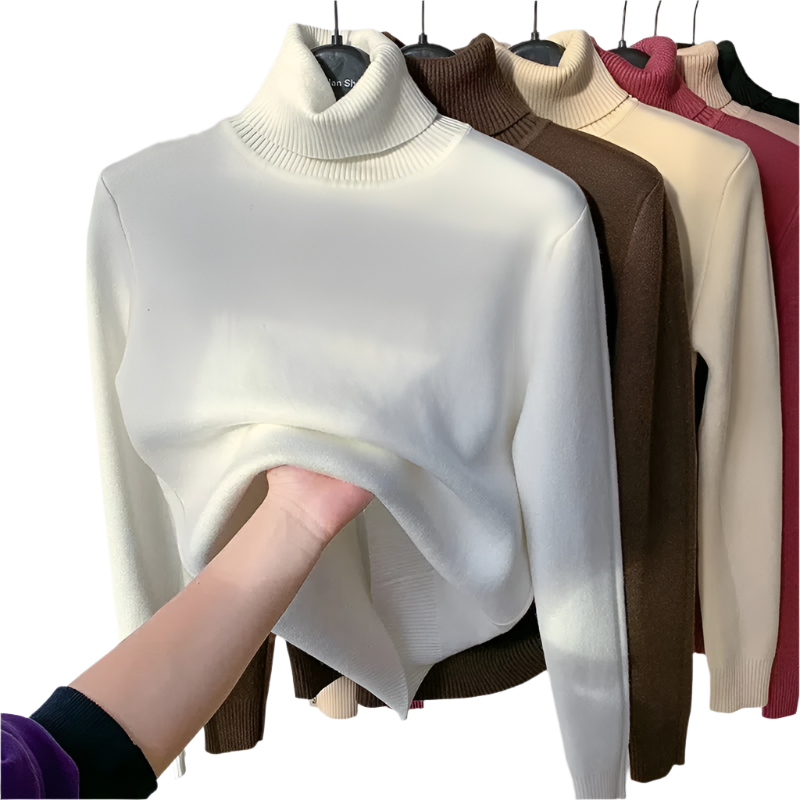 Luciana – Chic Turtleneck Comfort Pullover für Frauen