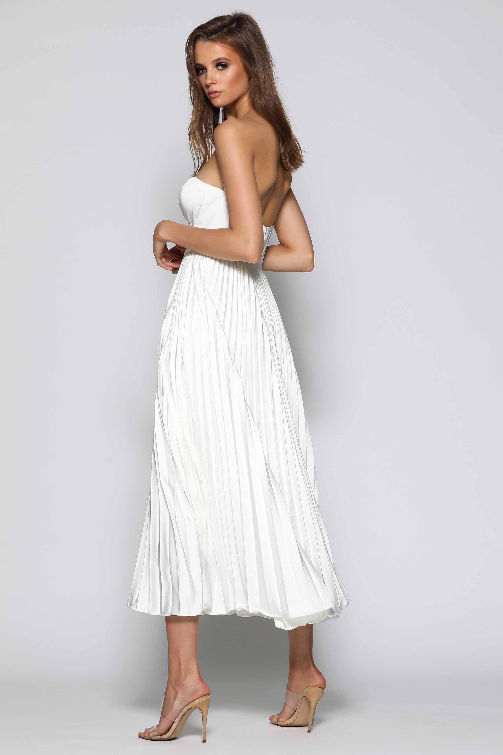 Chiara – Elegantes Plisseekleid für Damen