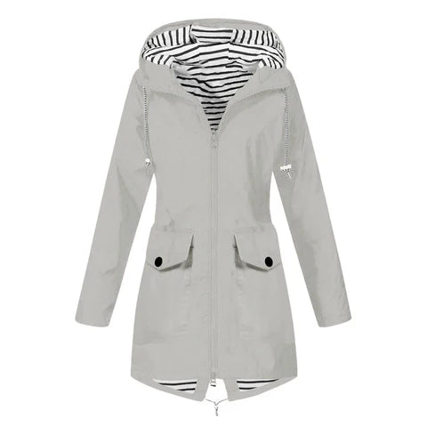 Elena – Stylischer Damen-Regenmantel