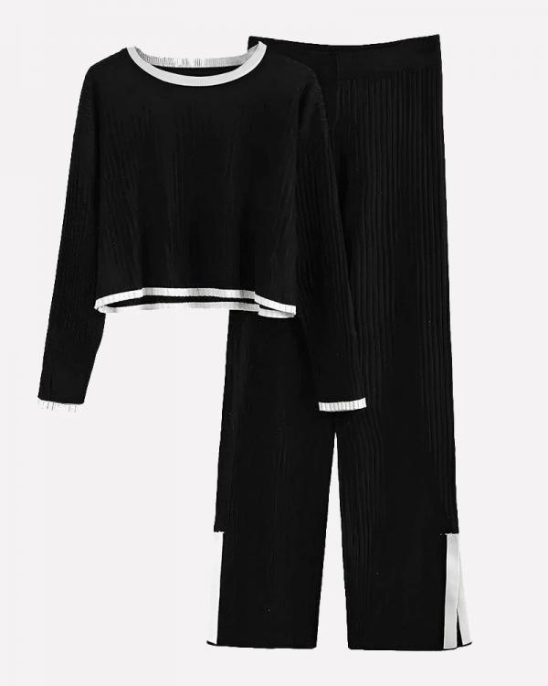 Lucia – Elegantes Zweiteiliges Set mit Fransen für Damen