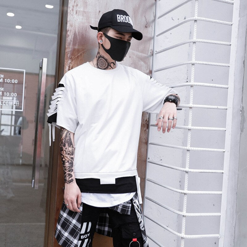 Alex – Ribbons Unisex Überdimensionale T-Shirt