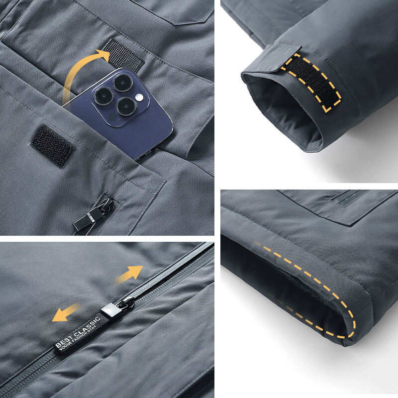 Marc – Stylischer winddichter Outdoor-Mantel für Männer