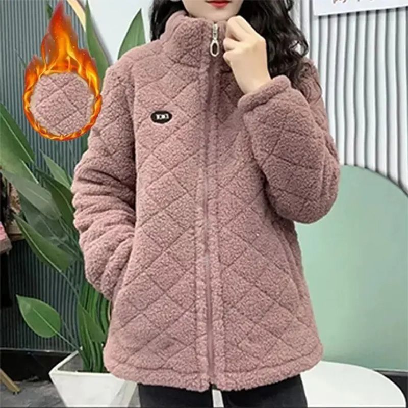 Clara – Dames Thermische Jas van Faux Cashmere