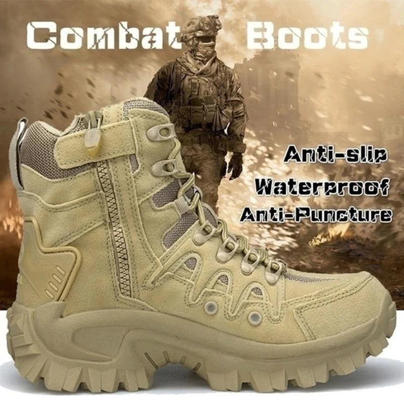 Lucien – Robuste wasserdichte Herren-Kampfstiefel