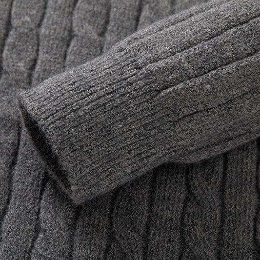 Niklas – Herren-Shirt mit halbem Rippenstrick