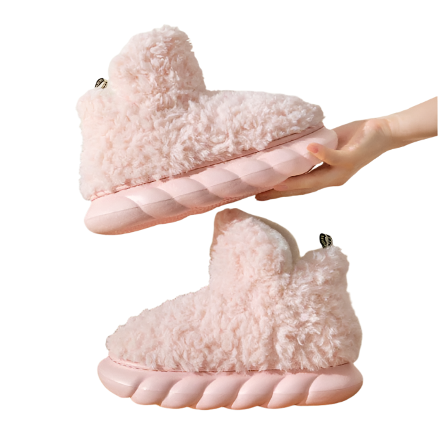 Francesca – Flauschige Fleece-Stiefel für Damen