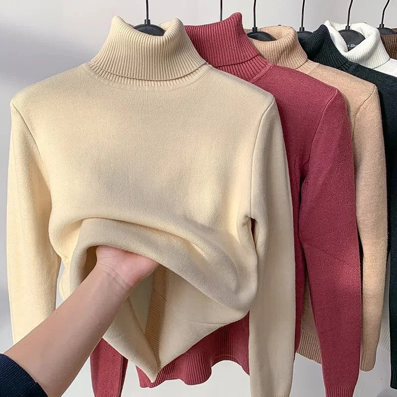 Luciana – Chic Turtleneck Comfort Pullover für Frauen