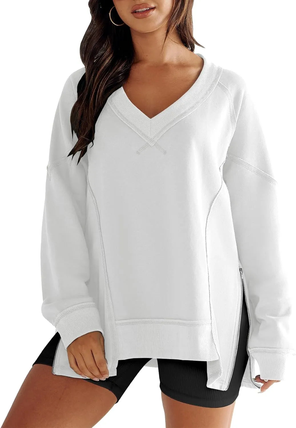 Gisela - Damen Sweatshirt in Übergröße